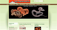 Desktop Screenshot of cornsnake.net