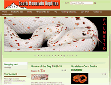 Tablet Screenshot of cornsnake.net